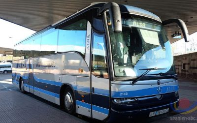 Bus- und Bahnfahrten in Spanien