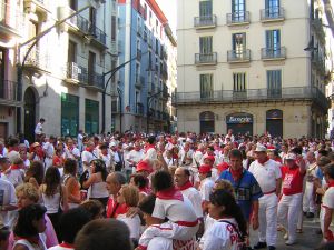 Stiertreiben in Pamplona – San Femin – Stierlauf